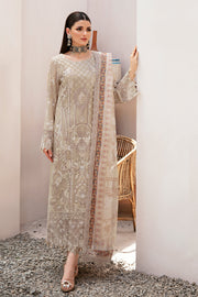 Dastan by Ramsha Embroidered Chiffon Unstitched 3Pc Suit T-201