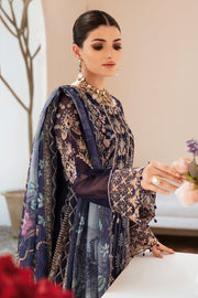 Dastan by Ramsha Embroidered Chiffon Unstitched 3Pc Suit T-202
