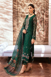 Dastan by Ramsha Embroidered Chiffon Unstitched 3Pc Suit T-204