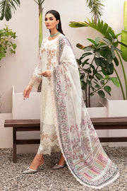 Dastan by Ramsha Embroidered Chiffon Unstitched 3Pc Suit T-206
