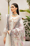 Dastan by Ramsha Embroidered Chiffon Unstitched 3Pc Suit T-206