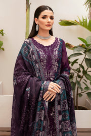 Dastan by Ramsha Embroidered Chiffon Unstitched 3Pc Suit T-207
