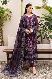 Dastan by Ramsha Embroidered Chiffon Unstitched 3Pc Suit T-207