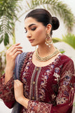 Dastan by Ramsha Embroidered Chiffon Unstitched 3Pc Suit T-210