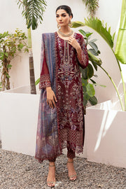 Dastan by Ramsha Embroidered Chiffon Unstitched 3Pc Suit T-210
