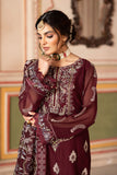 Ramsha Dastan Vol-03 Embroidered Chiffon Unstitched 3Pc Suit T-301