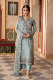 Ramsha Dastan Vol-03 Embroidered Chiffon Unstitched 3Pc Suit T-302