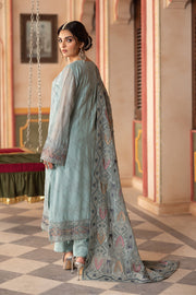 Ramsha Dastan Vol-03 Embroidered Chiffon Unstitched 3Pc Suit T-302