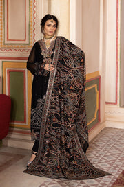Ramsha Dastan Vol-03 Embroidered Chiffon Unstitched 3Pc Suit T-304