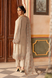 Ramsha Dastan Vol-03 Embroidered Chiffon Unstitched 3Pc Suit T-305
