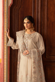 Ramsha Dastan Vol-03 Embroidered Chiffon Unstitched 3Pc Suit T-305