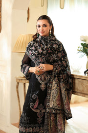 Ramsha Dastan Vol-04 Embroidered Chiffon Unstitched 3Pc Suit T-402