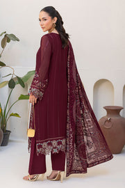 Ramsha Dastan Vol-05 Embroidered Chiffon Unstitched 3Pc Suit T-503