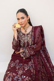 Ramsha Dastan Vol-05 Embroidered Chiffon Unstitched 3Pc Suit T-503