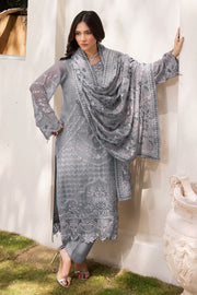 Ramsha Dastan Vol-05 Embroidered Chiffon Unstitched 3Pc Suit T-505