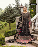 Zahra by Xenia Formals Embroidered Chiffon Unstitched 3Pc Suit D-04 TAALIH