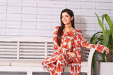 Feathers Nayab Unstitched Digital Printed Lawn 3Pc Suit TAFFY ROSE-FT124