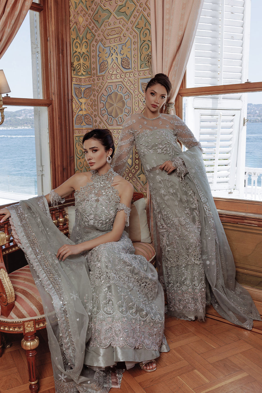 Lumiere By Saira Rizwan Embroidered Organza Unstitched 3Pc Suit SR-03