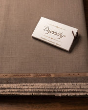 Imagination by Dynasty Fabrics Men's Unstitched Blended Suit - TEAK