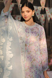 Cross Stitch Eid Lawn Unstitched Embroidered 3Pc Suit D-24 Tender Breeze