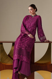 Emaan Adeel Nouvelle Embroidered Chiffon Unstitched 3Pc Suit - THEA