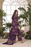 Feathers Digital Printed Dhanak Unstitched 3Pc Suit THISTLE-FT320