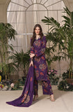 Feathers Digital Printed Dhanak Unstitched 3Pc Suit THISTLE-FT320