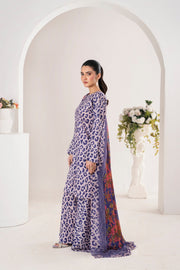 Feathers Premium Printed Lawn Unstitched 3Pc Suit TIVORN-FT702