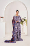 Feathers Premium Printed Lawn Unstitched 3Pc Suit TIVORN-FT702