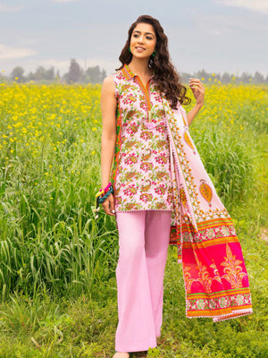 Gul Ahmed Printed Lawn Unstitched 2Pc Suit TL-42029