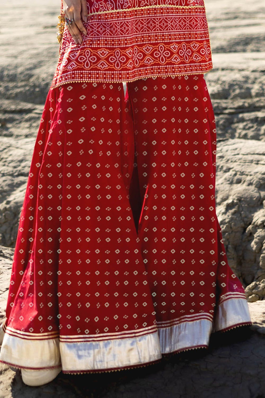 Gul Ahmed Chunri Embroidered Lawn Unstitched 2Pc Suit TL-52031