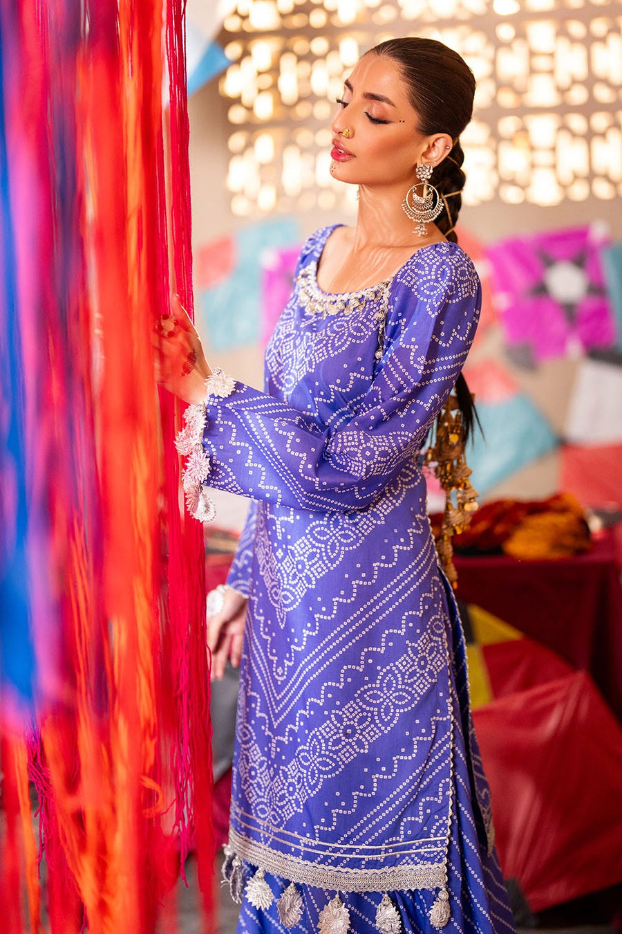 Gul Ahmed Chunri Printed Lawn Unstitched 2Pc Suit TL-52033B