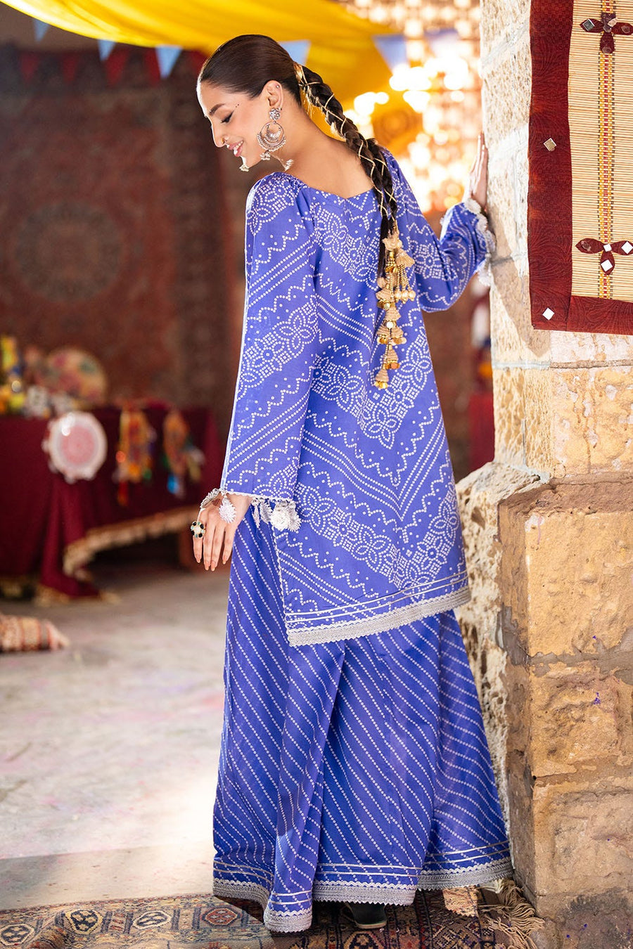 Gul Ahmed Chunri Printed Lawn Unstitched 2Pc Suit TL-52033B