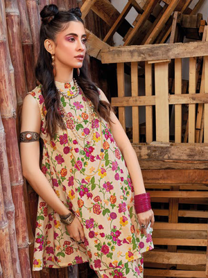 Gul Ahmed Essential Printed Lawn Unstitched 2Pc Suit TL-42002