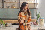 Feathers Whisper Winds Unstitched Printed Lawn 3Pc Suit TORGIN-FT495