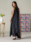 Faiza Faisal FNF Prints Unstitched Embroidered Lawn 3Pc Suit - TWILIGHT CHARM