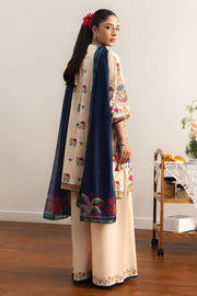 Coco by Zara Shahjahan Prints Unstitched Lawn 3Pc Suit D-07A Takara