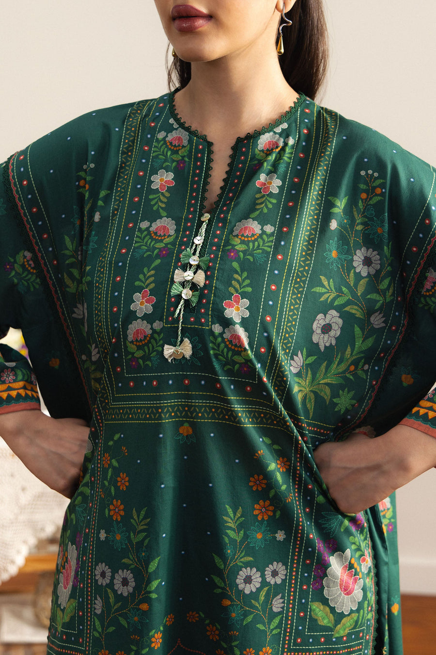Coco by Zara Shahjahan Prints Unstitched Lawn 3Pc Suit D-07B Takara