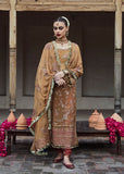 Hussain Rehar Festive Unstitched Embroidered Chiffon Dress - Talai