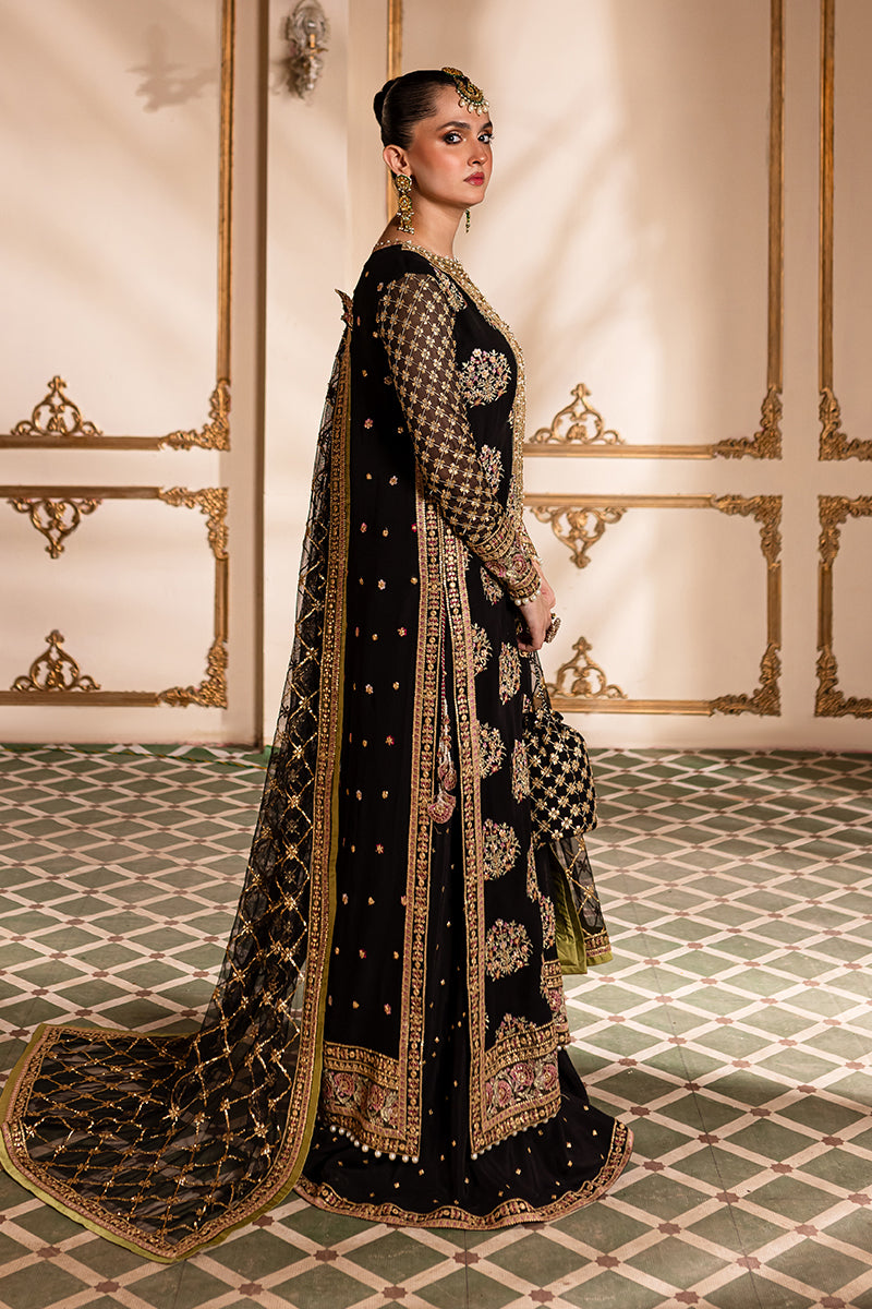 Roheenaz Naira Embroidered Chiffon Unstitched 3Pc Suit RNZ-03 Taliya