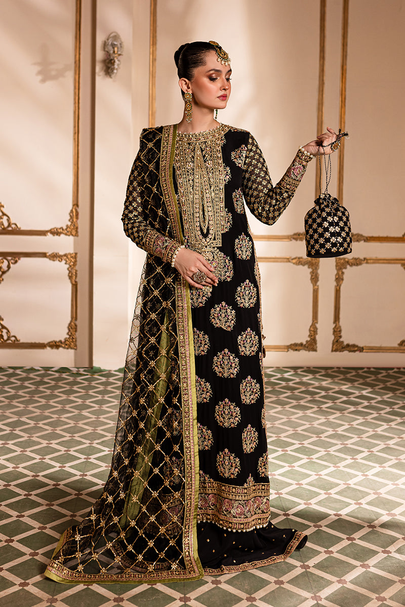 Roheenaz Naira Embroidered Chiffon Unstitched 3Pc Suit RNZ-03 Taliya