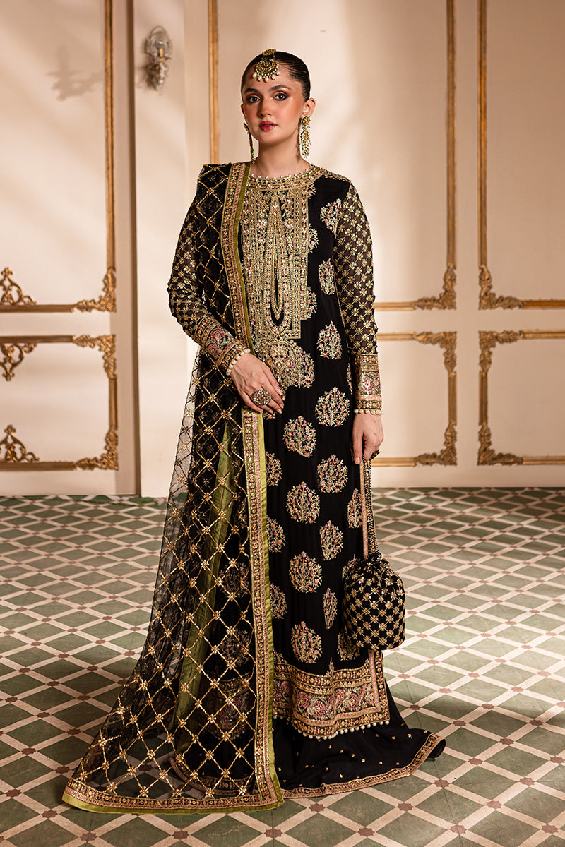 Roheenaz Naira Embroidered Chiffon Unstitched 3Pc Suit RNZ-03 Taliya