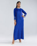 Zivah Apparel Elysian Luxury Pret 2Pc Suit ( Ready To Wear ) Tanzanite