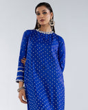 Zivah Apparel Elysian Luxury Pret 2Pc Suit ( Ready To Wear ) Tanzanite