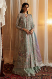 Hayat by Afrozeh Embroidered Organza Unstitched 3Pc Suit AFH-24-10 TARA