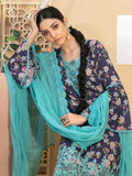 Tazeen by Tawakkal Fabrics Unstitched Embroidered Lawn 3Pc Suit D-9359