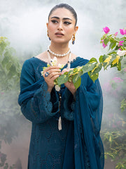 Afsaneh by Mahnur Embroidered Karandi Unstitched 3Pc Suit D-07 Tesoro Mio