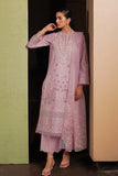 Afrozeh Festive Unstitched Chikankari Lawn 3Pc Suit AL-24-V4-1O THISTLE