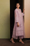 Afrozeh Festive Unstitched Chikankari Lawn 3Pc Suit AL-24-V4-1O THISTLE