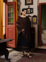 Still by Yards Embroidered Italian Woolen Unstitched 3Pc Suit D-04 Timeless